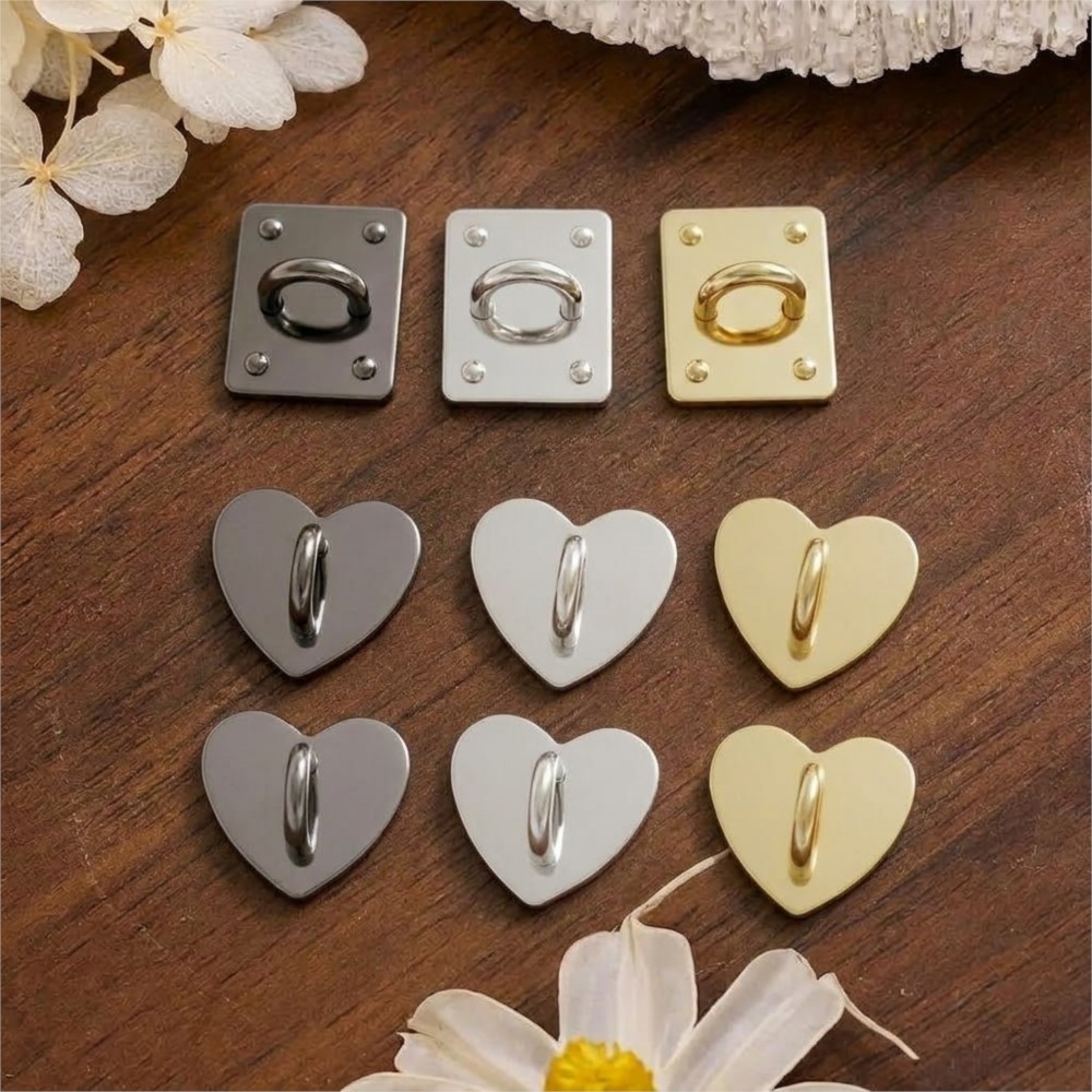Phone Accessories Jewelry - 5 個のかわいい電話ケース指輪ホルダー電話ケース指輪スタンドフックバックル DIY ファッションシェルステッカーキーホルダーアクセサリー