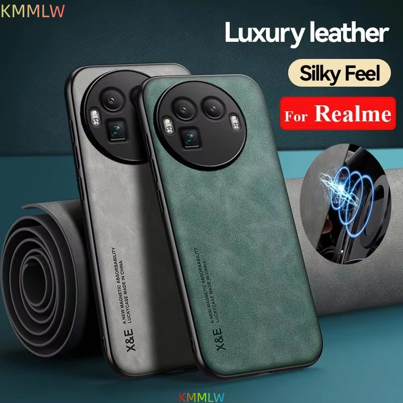 Phone Accessories Japan - 耐衝撃ケース Realme GT8 Pro 保護カバー磁気カーホルダー電話 Coque