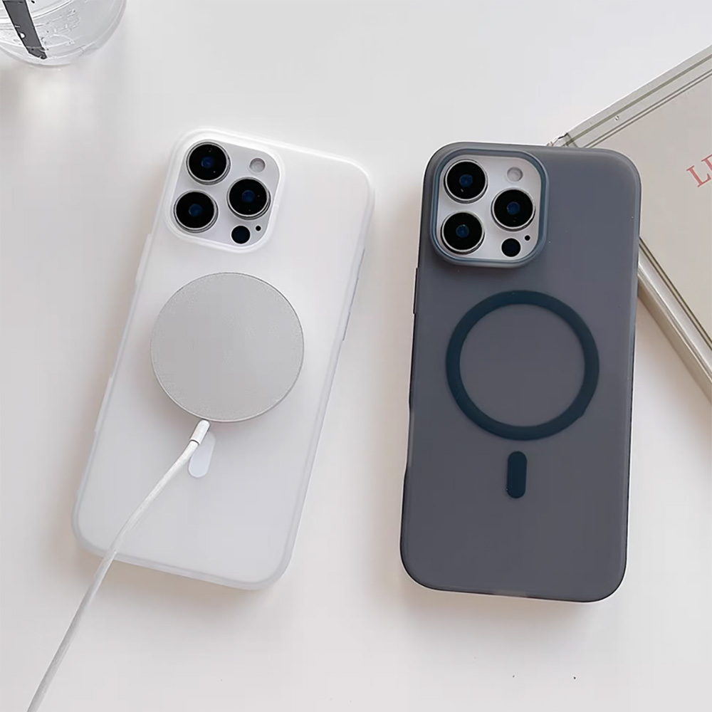 Phone Accessories And Cases - 高級マット仕上げ MagSafe対応 iPhone 17 Pro/16/15/14/13/12 Pro