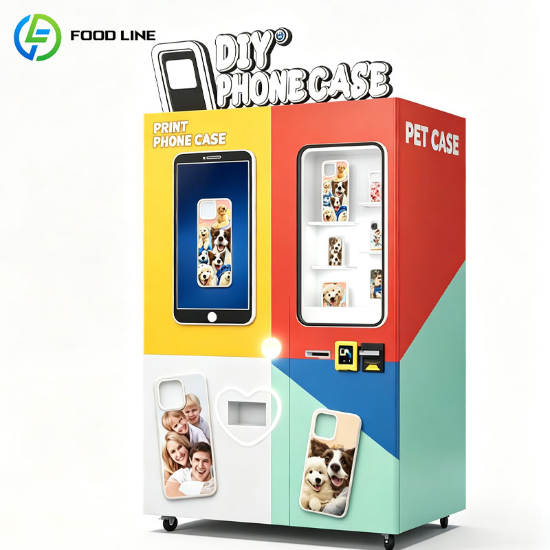 Phone Accessories Vending Machine - カスタムスマホケースマシン スマート自動販売機 セルフサービス スマホアクセサリー販売キオスク カスタマイズ
