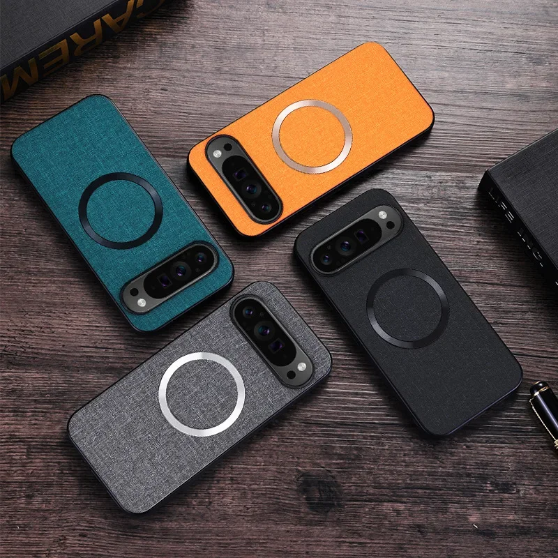 Phone Accessories And Cases - Google Pixel 11、10、9、8、7 Pro、10A、9A、8A、7A、XLに対応。高級素材を使用した耐衝撃性に優れたスマートフォンケース。MagSafe磁石内蔵で、ワイヤレス充電に対応。