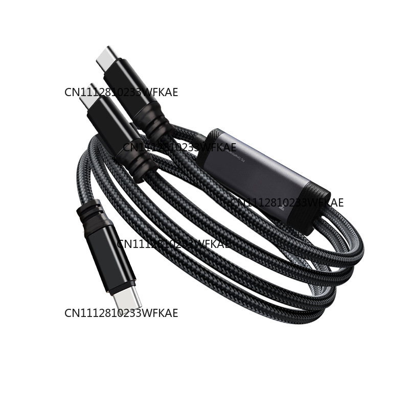 Fast Charging Cable - PD100WデュアルCポート急速充電ケーブルAIスマート充電は、Appleの充電器に適しています。