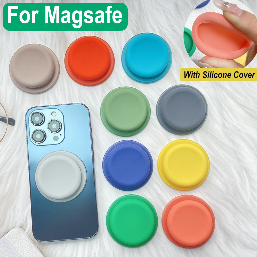 Phone Accessories Vending Machine - Gripposo-携帯電話ホルダー,スマートフォン用,iphone samsung用,シリコンカバー付きの拡張サポート,GripppopsoマグネットホルダーPoppedホルダーソケットiPhone Samsung親指拡張ホルダーシリコンカバー付き