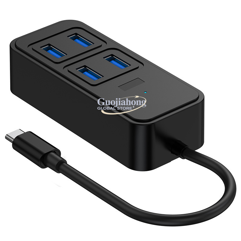 Usb C Hub - クロスボーダーUSB3.0ハブ、USBインターフェースブレークアウト、TYPE-C to dc5w、1対5ドッキングステーション、マルチポートハブ