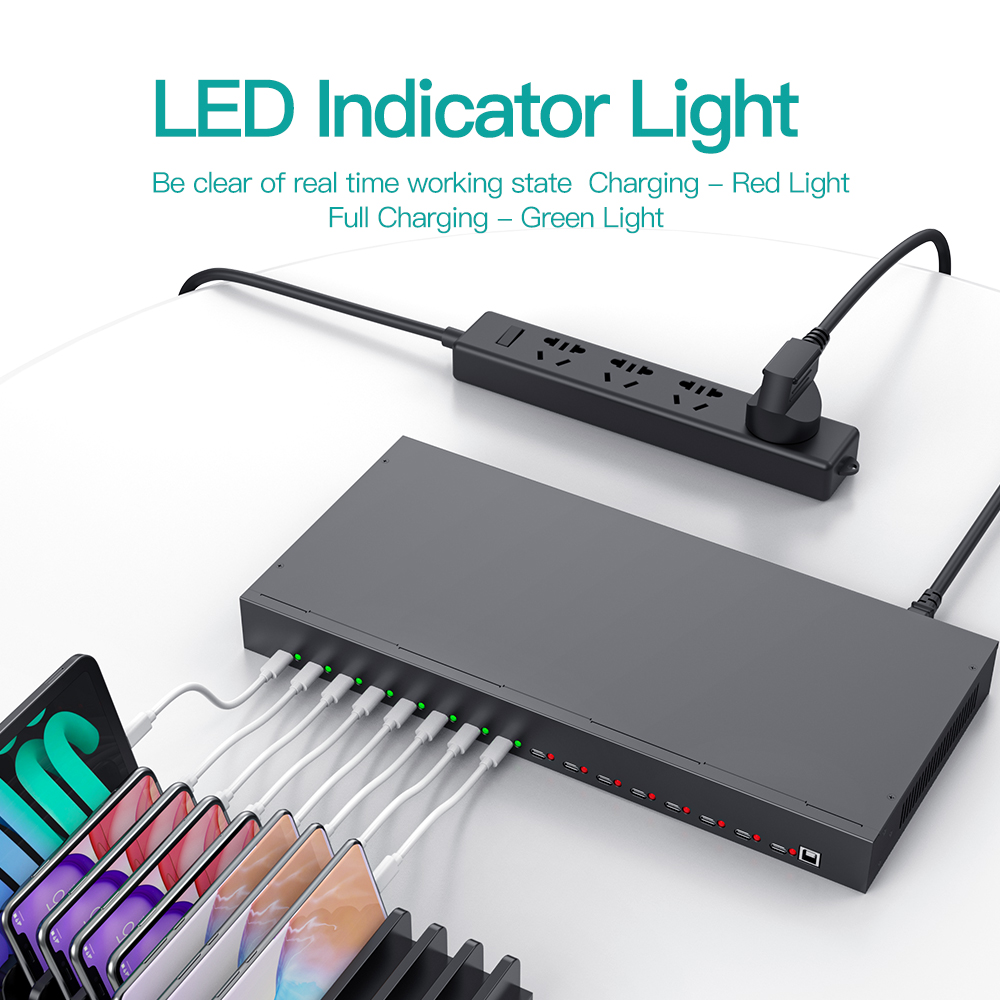 Usb C Hub - A-165C Sipolar 16ポートUSB-Cハブアダプター タイプCハブ 200W 急速2.4A