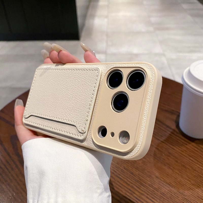Phone Accessories Hippers - PUレザー財布型スマホケース カードホルダー付き iPhone 17 Air 16