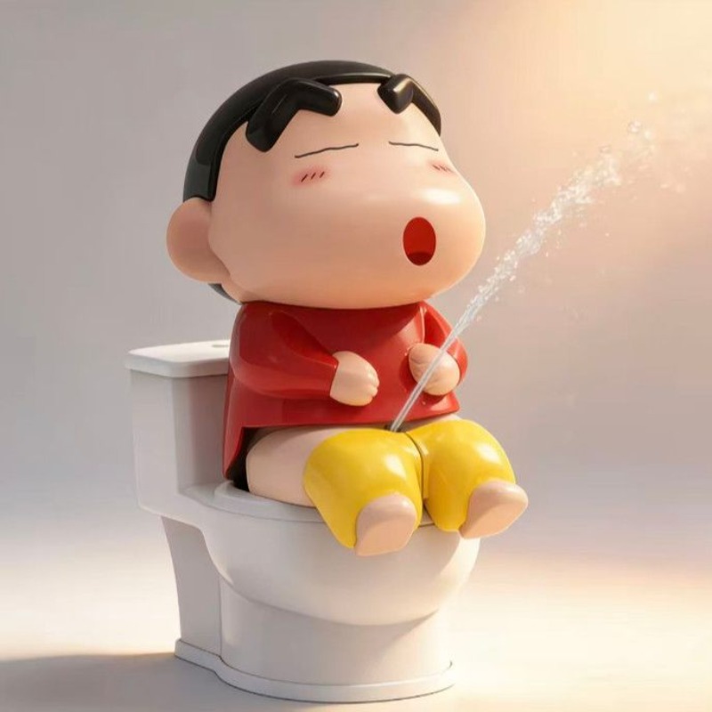 クレヨンしんちゃん水鉄砲おもちゃかわいい創造性トイレモデリン - Phone Accessories Doll のレビューと価格