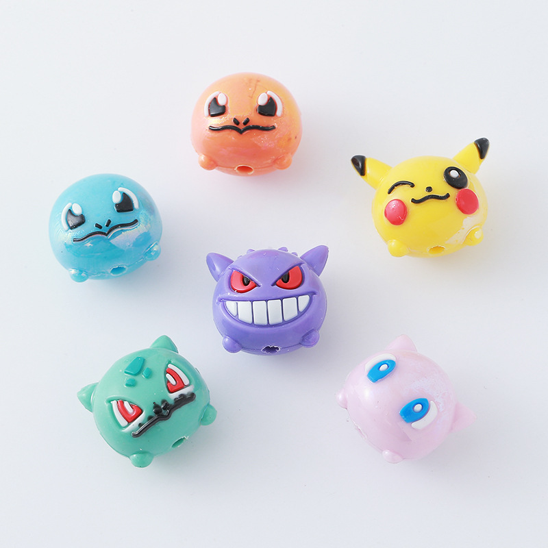 12 個ポケモンビーズ DIY 携帯電話ストラップキーホルダ - Phone Accessories Doll のレビューと価格