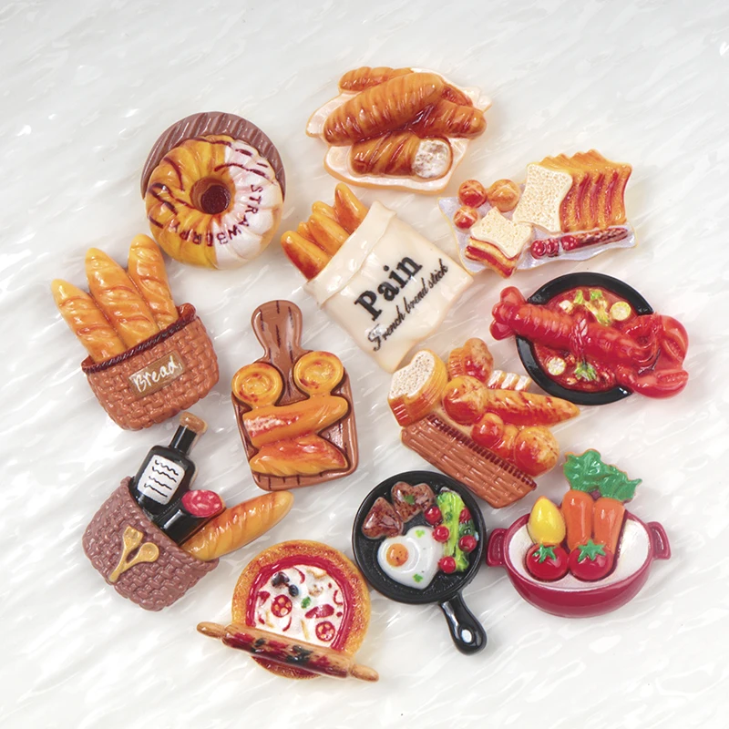 12/120 個樹脂アクセサリーシミュレーションケーキロブス - Phone Accessories Doll のレビューと価格