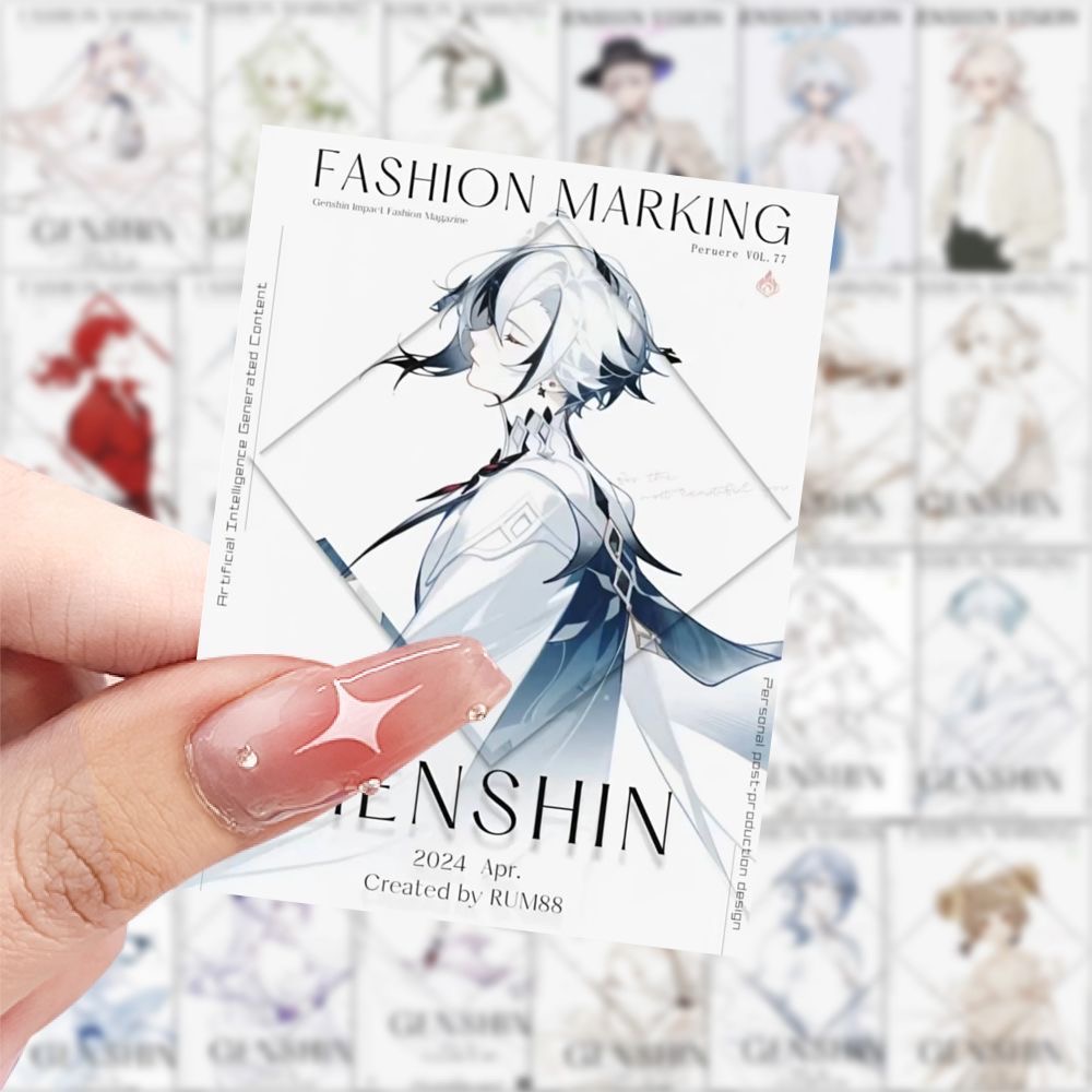 189 原神インパクトキャラクターステッカー、ポスター、装飾 - Phone Accessories Poster のレビューと価格