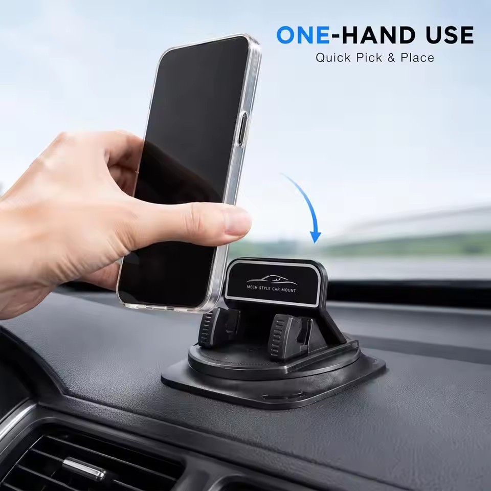 360 °   度角調整可能な車載携帯電話ホルダー、滑り止め - Phone Accessories Japan のレビューと価格