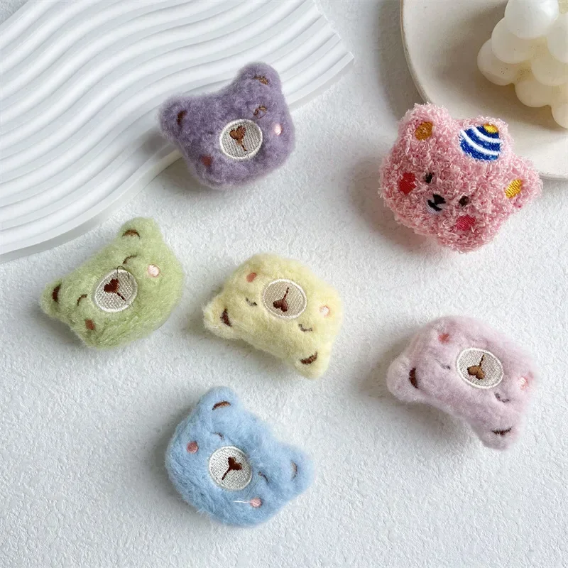 かわいいクマの毛皮面白いふわふわぬいぐるみ折りたたみグリップ - Phone Accessories Vending Machine のレビューと価格