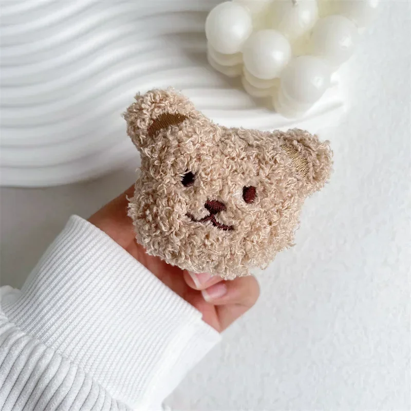 かわいいクマの毛皮面白いふわふわぬいぐるみ折りたたみグリップ - Phone Accessories Vending Machine のレビューと価格