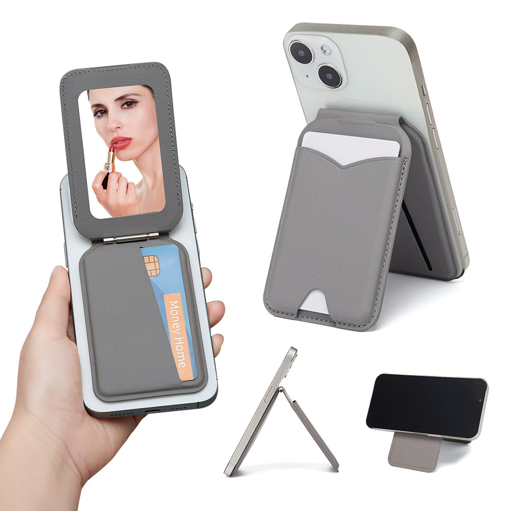 マグセーフ対応 マグネット式ウォレットスタンド 2in1 P - Phone Accessories Hippers のレビューと価格