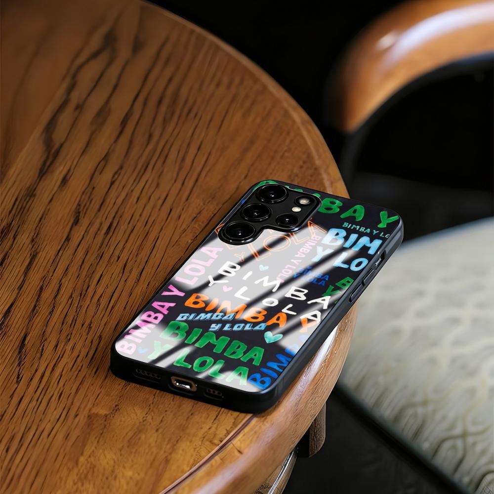 B-BIMBA Y LOLAロゴ入りスマホケース Samsu - Phone Accessories Magnetic のレビューと価格