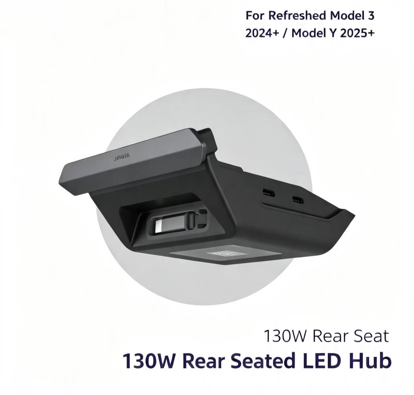 JOWUA 130W テスラ モデル3/Y用後部座席充電ハブ - Fast Charging Cable のレビューと価格