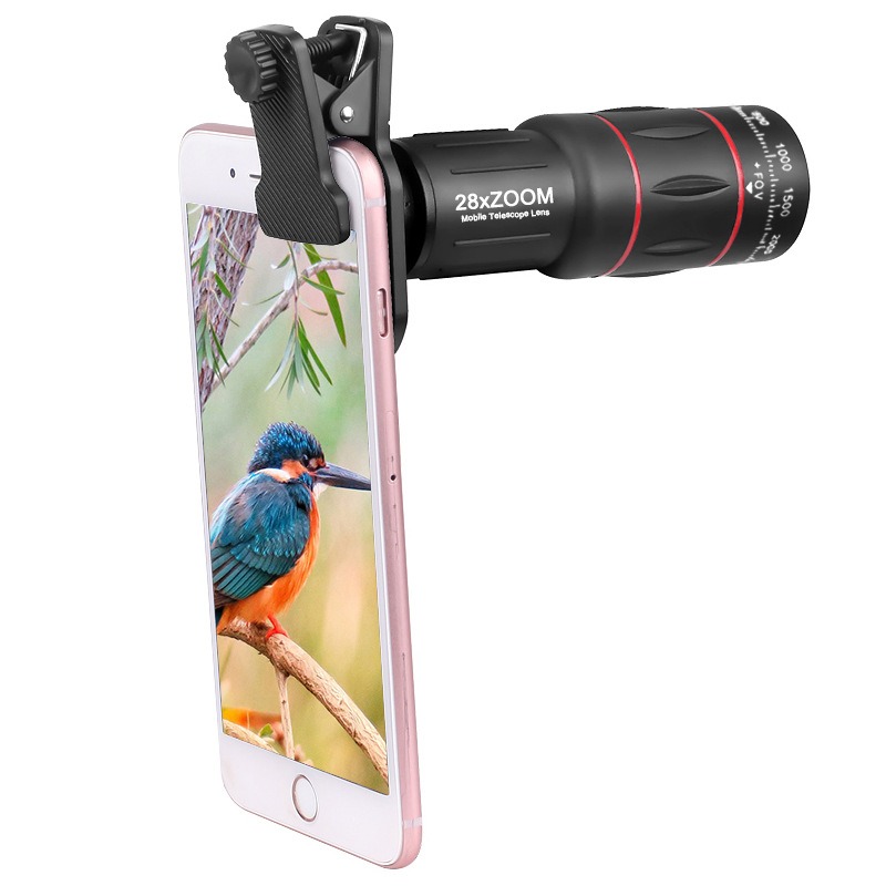 18/64/36倍携帯電話カメラレンズセット クリップオンズ - Lens Camera Clip のレビューと価格