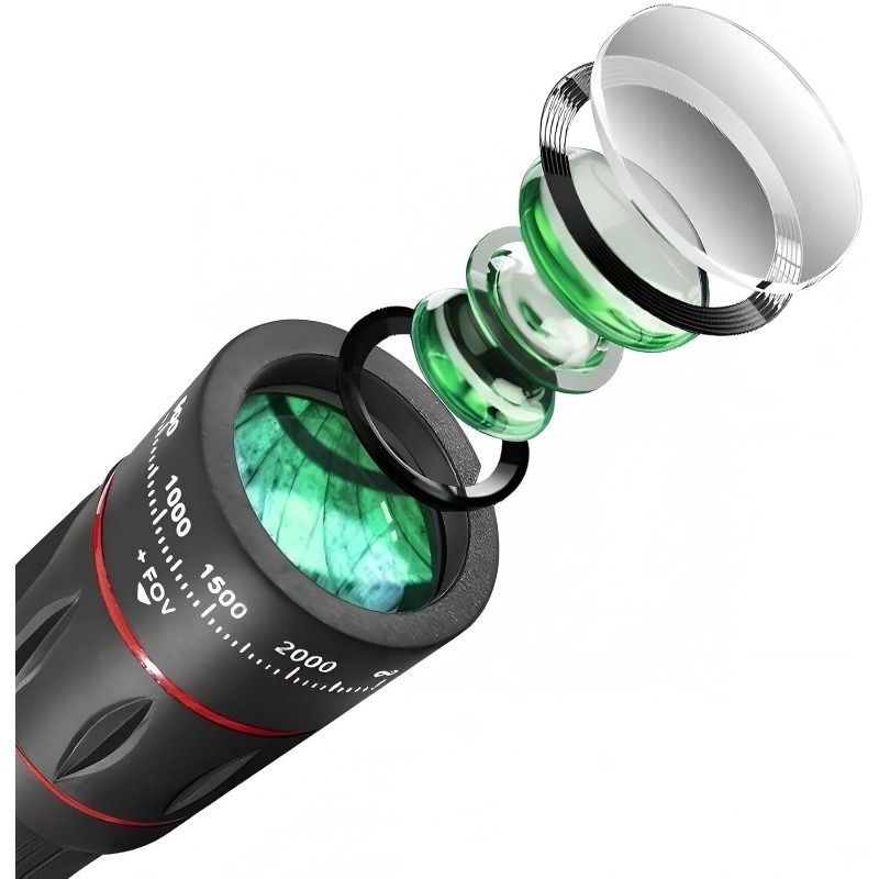18/64/36倍携帯電話カメラレンズセット クリップオンズ - Lens Camera Clip のレビューと価格