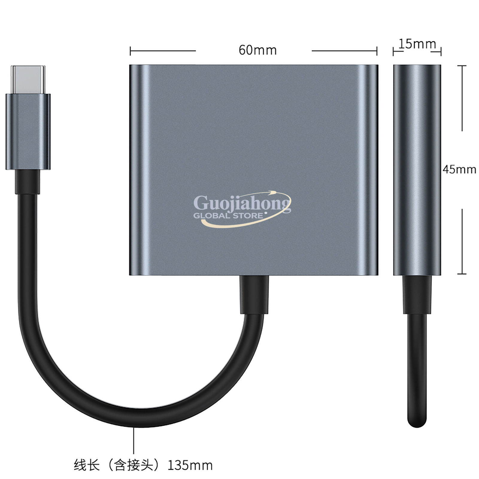 クロスボーダーUSB-C to HD 3in1 MIドッキン - Usb C Hub のレビューと価格