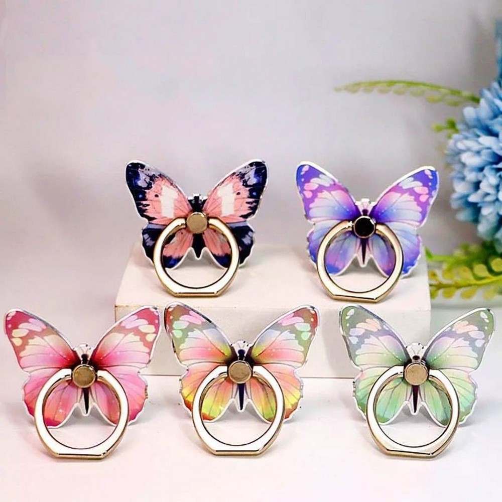 高級感あふれる美しい蝶のモバイルフォンハンドルホルダー、適切 - Phone Accessories Vendor のレビューと価格