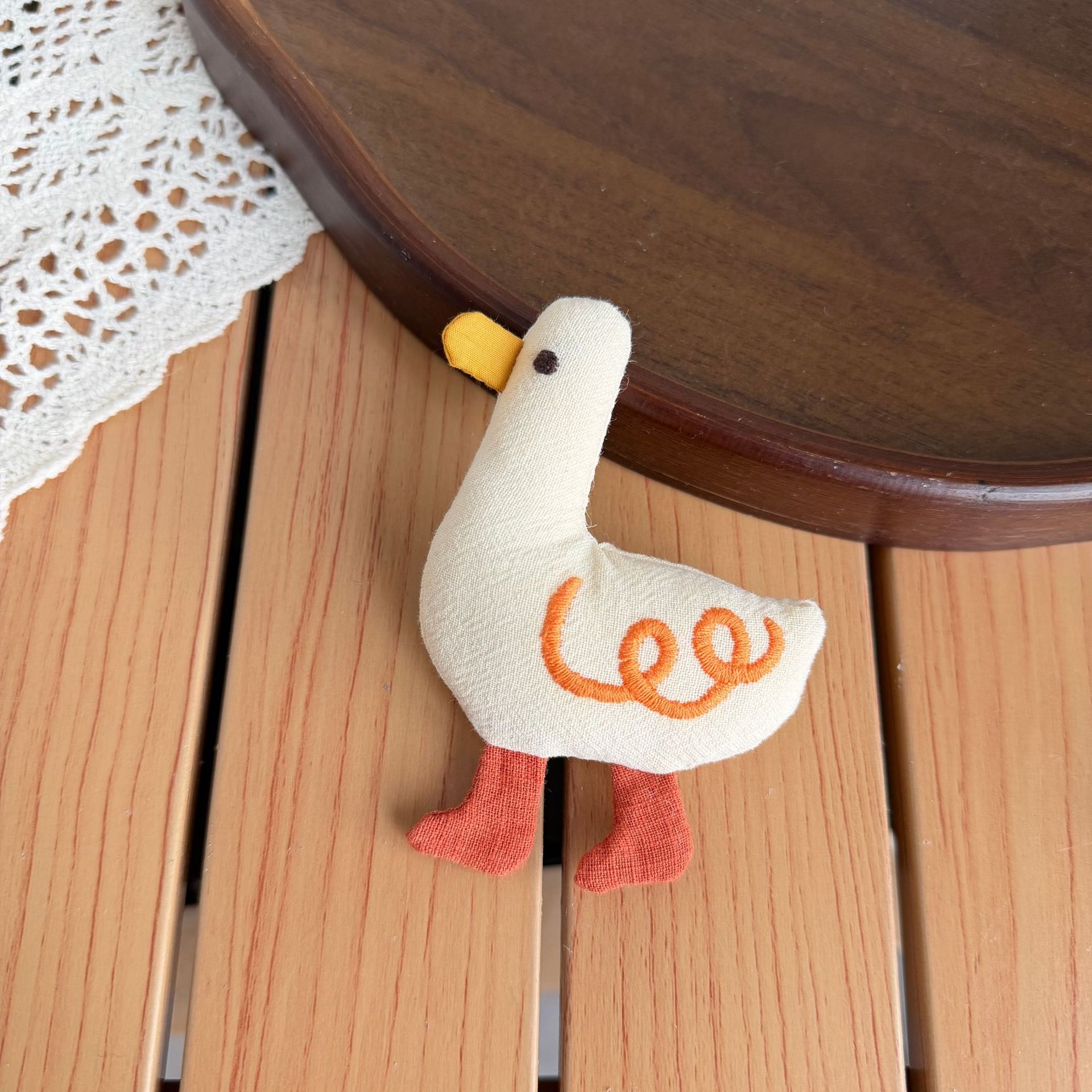 ぬいぐるみ布製アヒル人形ペンダント手作り森のかわいいDIY用 - Phone Accessories Doll のレビューと価格