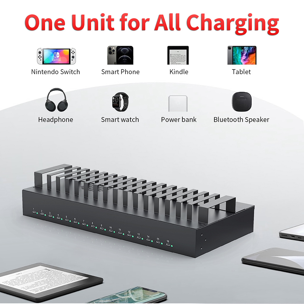 CA16-165C 16ポートUSB Type-Cハブ US - Usb C Hub のレビューと価格