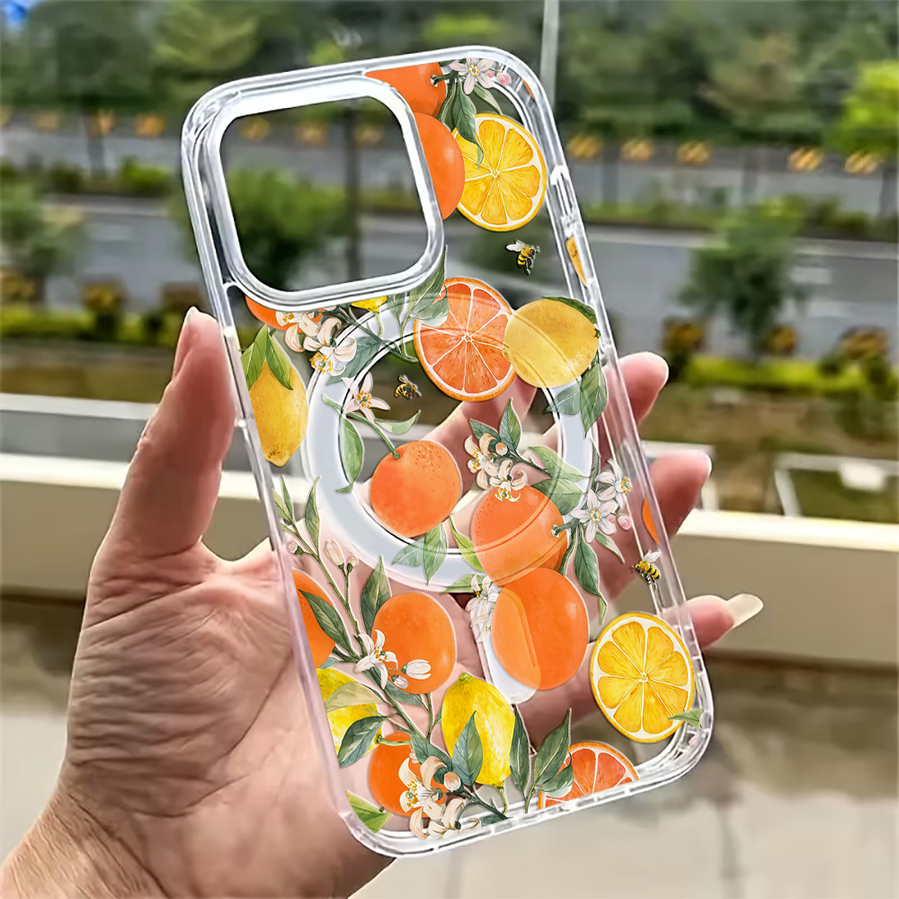 夏のレモン柄iPhoneケース iPhone 17 16 1 - Phone Accessories Magnetic のレビューと価格