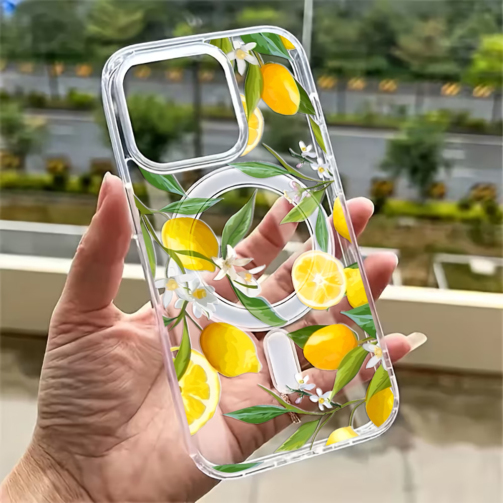 夏のレモン柄iPhoneケース iPhone 17 16 1 - Phone Accessories Magnetic のレビューと価格