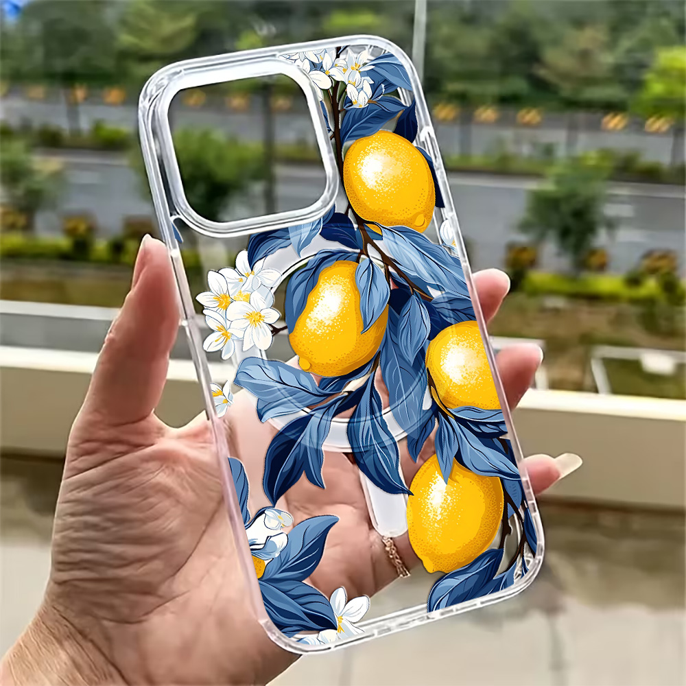 夏のレモン柄iPhoneケース iPhone 17 16 1 - Phone Accessories Magnetic のレビューと価格