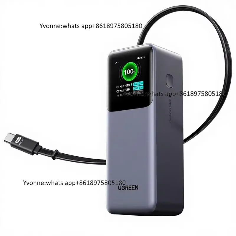 Nexode 20000mAh 165W パワーバンク US - Fast Charging Cable のレビューと価格